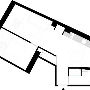 Zolderappartement met 1 Slaapkamer